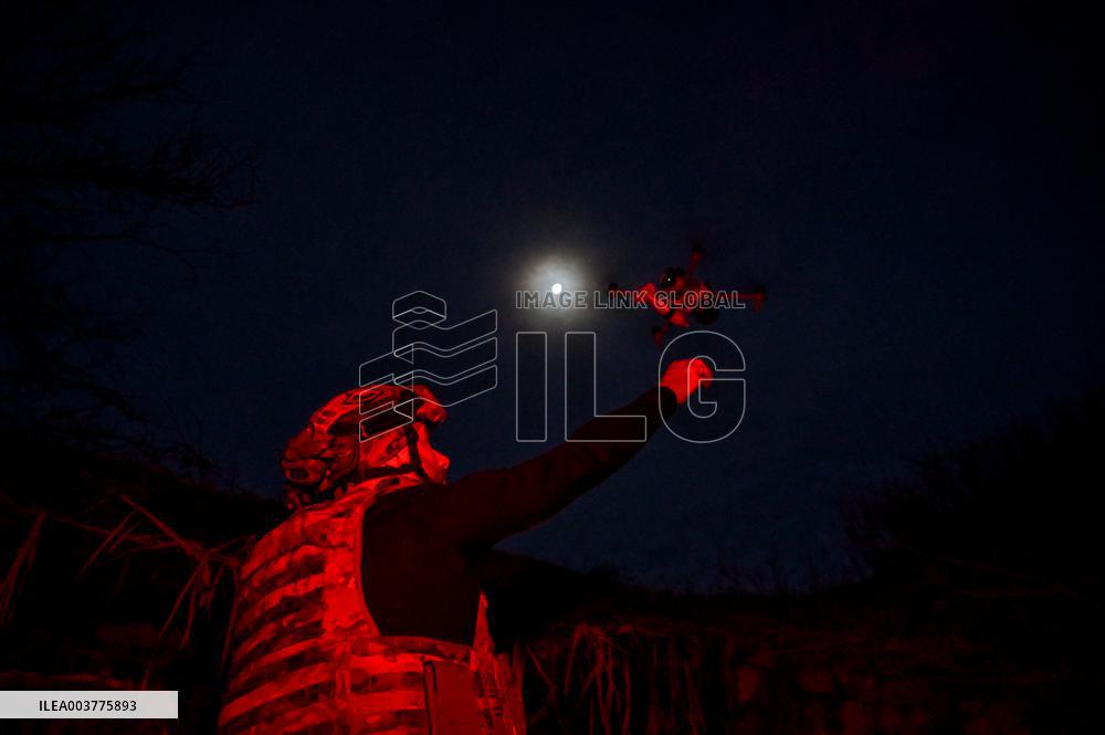 Aerial reconnaissance crew of Khyzhak special police unit destroys enemy in Toretsk