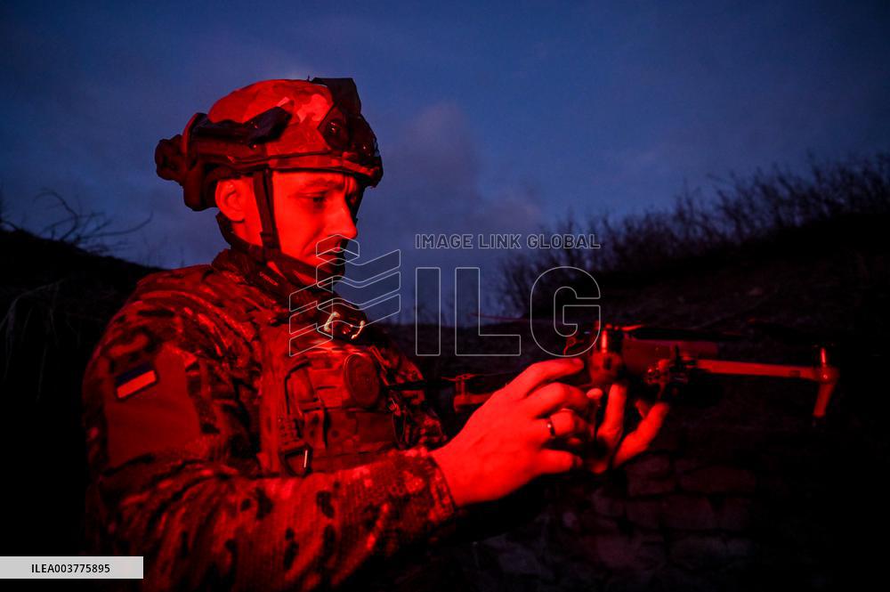 Aerial reconnaissance crew of Khyzhak special police unit destroys enemy in Toretsk