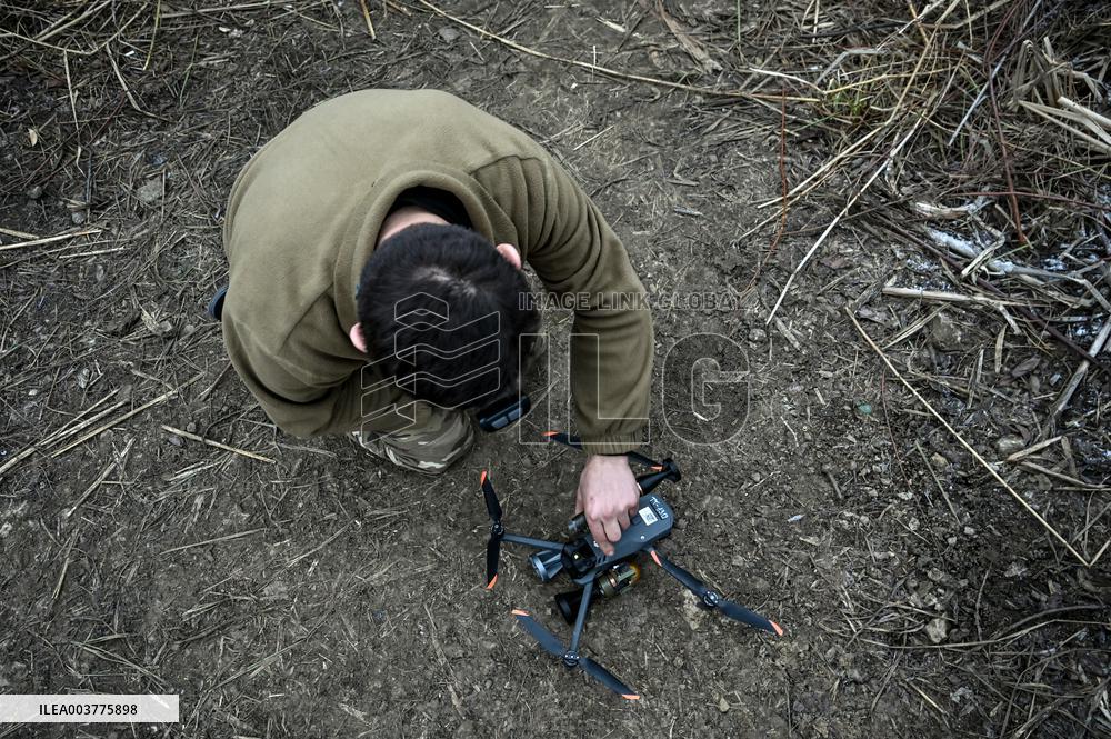 Aerial reconnaissance crew of Khyzhak special police unit destroys enemy in Toretsk