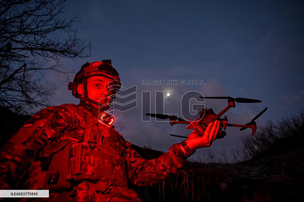 Aerial reconnaissance crew of Khyzhak special police unit destroys enemy in Toretsk