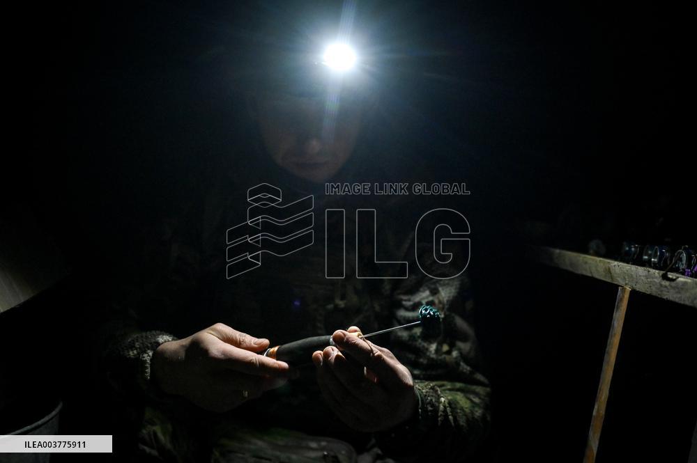 Aerial reconnaissance crew of Khyzhak special police unit destroys enemy in Toretsk