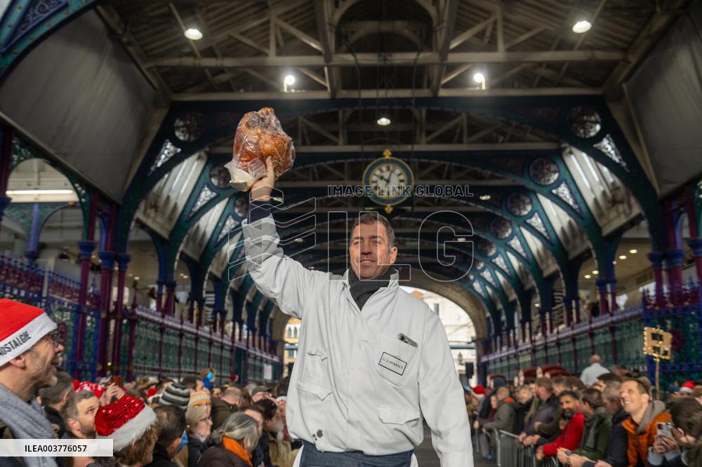 Smithfield Meat Market Christmas Eve Auction - London