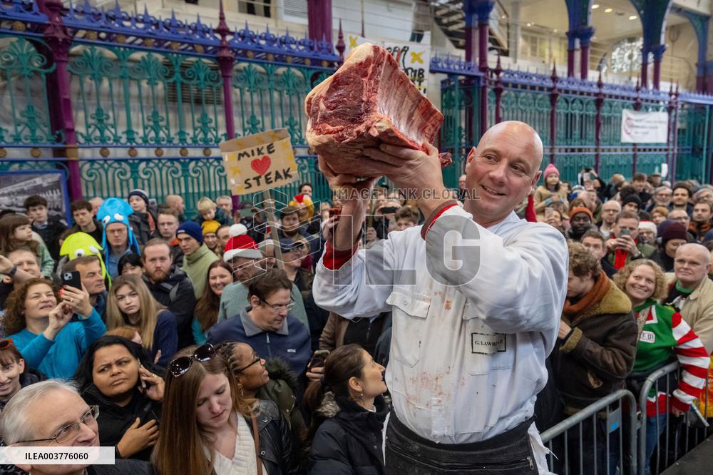Smithfield Meat Market Christmas Eve Auction - London
