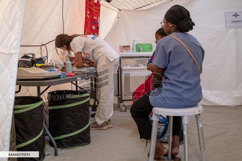 Opening of the ESCRIM Field Hospital in Mamoudzou - Mayotte