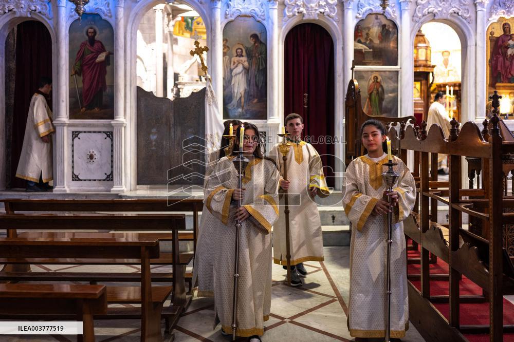 Christmas Celebrations And Mass - Damascus