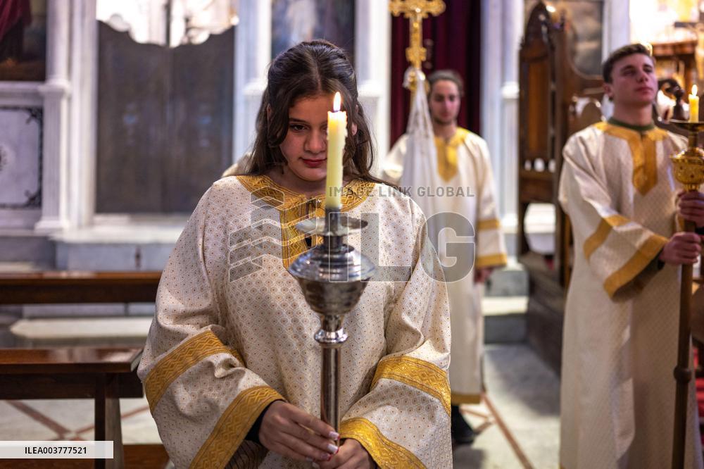 Christmas Celebrations And Mass - Damascus