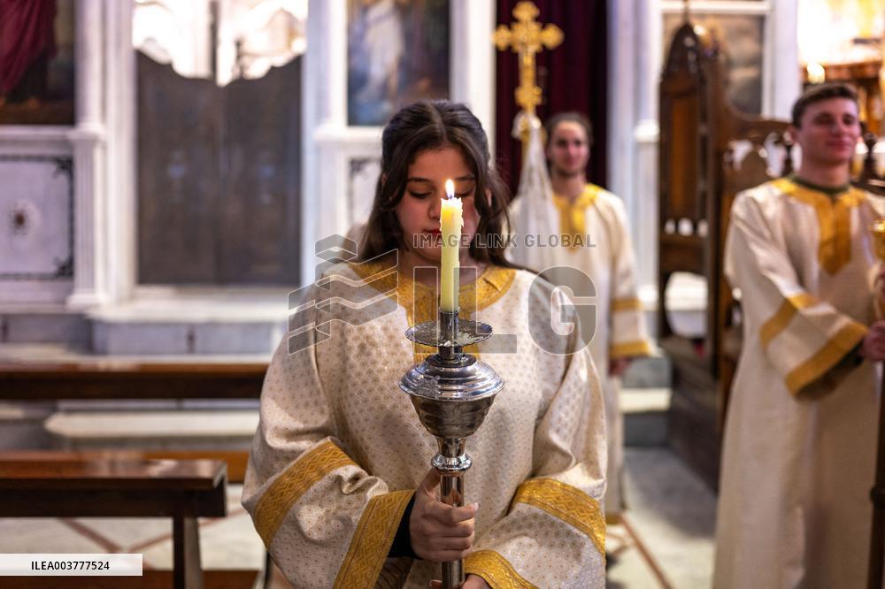 Christmas Celebrations And Mass - Damascus