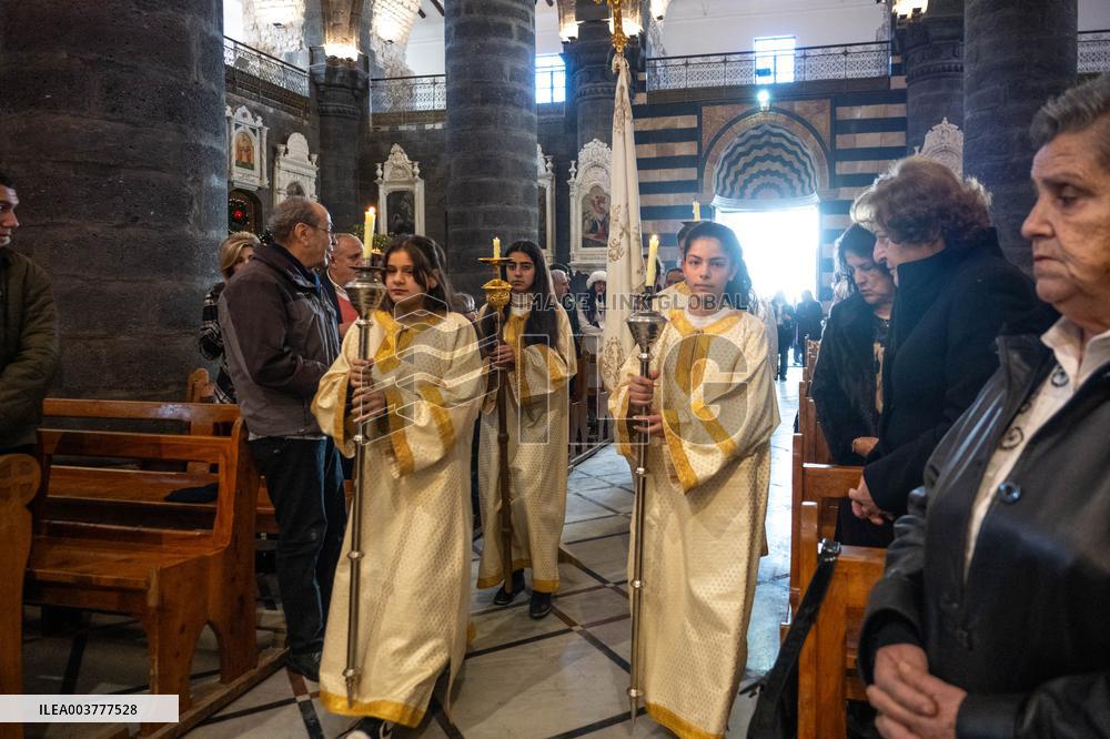 Christmas Celebrations And Mass - Damascus