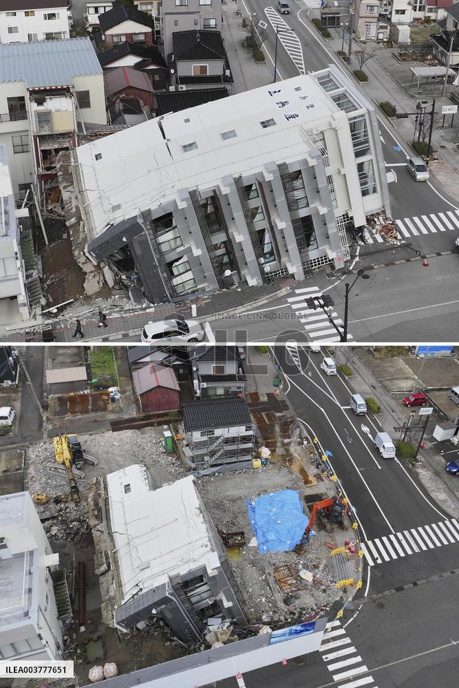 1st anniversary of Jan. 1 quake in central Japan