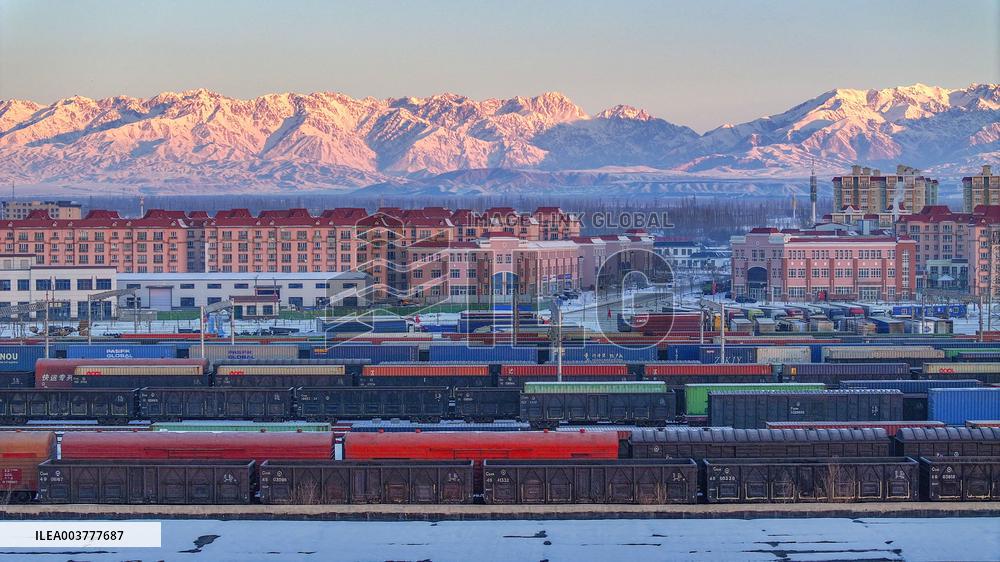 Horgos Railway Port - China