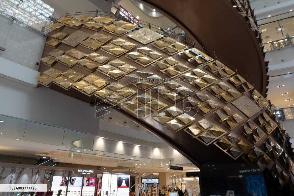 Dragon Shaped Escalator