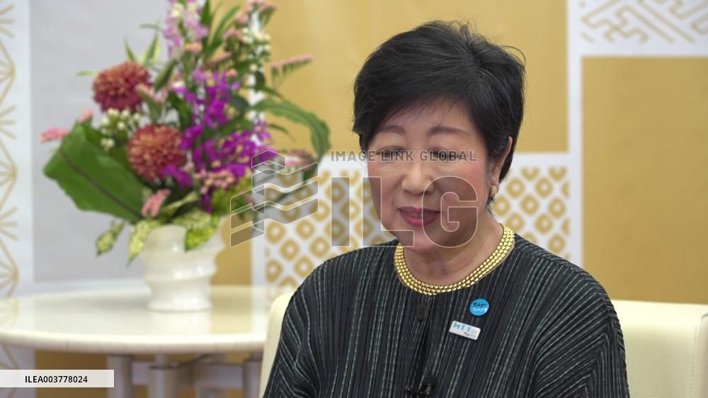 Interview with Tokyo Gov. Koike