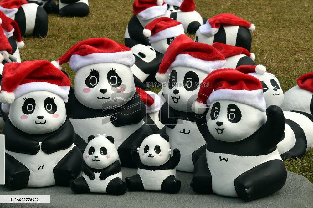 Panda Sculptures Exhibition In Hong Kong - China