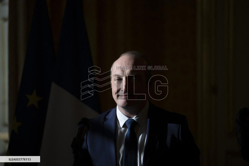 Laurent Marcangeli Handover Ceremony - Paris