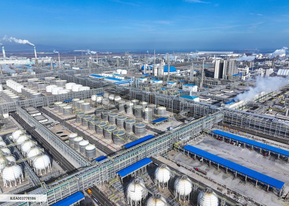 Xuwei Petrochemical base in Lianyungang