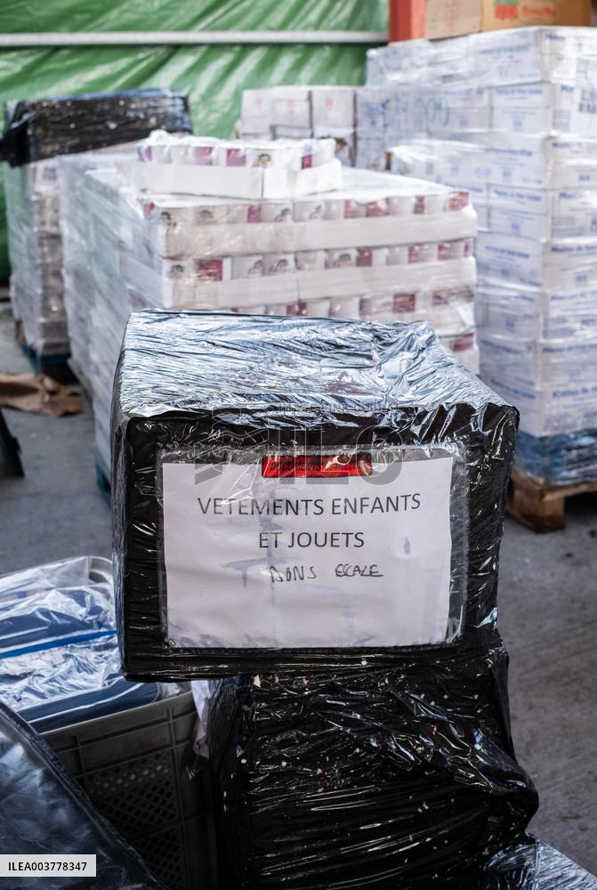 Exclu - Humanitarian Aid Arrives in Mayotte