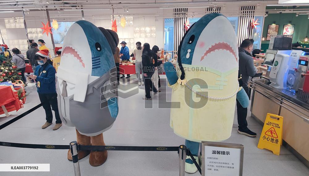 IKEA Home Mall in Shanghai Christmas Buffet