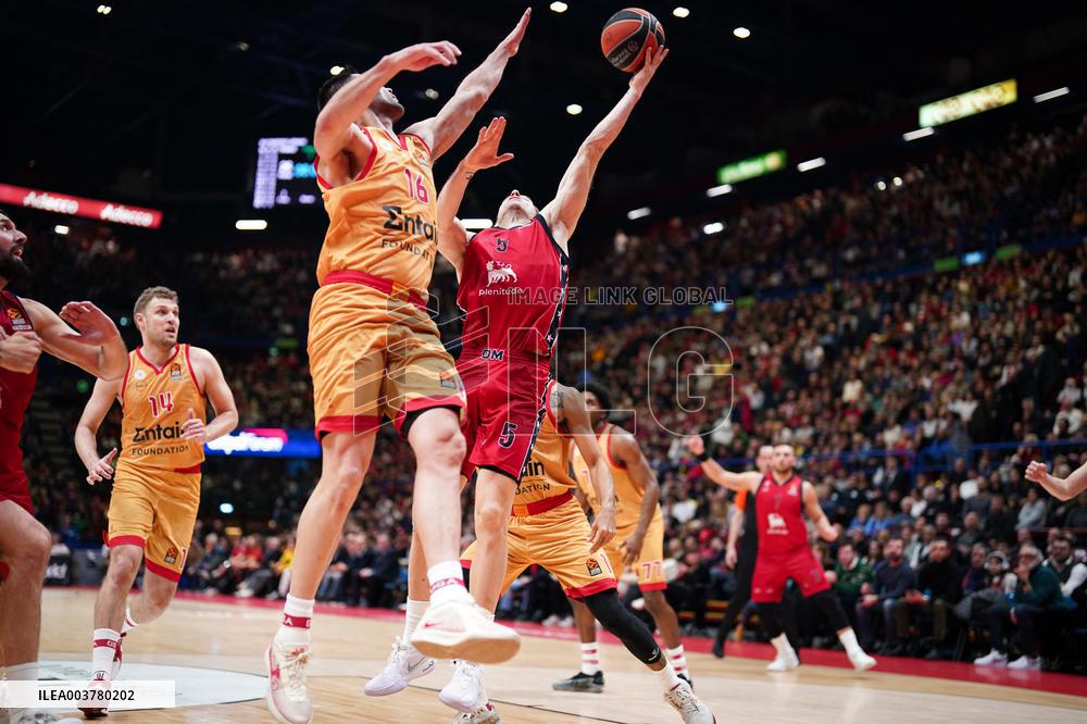 BASKET - Euroleague - EA7 Emporio Armani Milano vs Olympiacos Piraeus