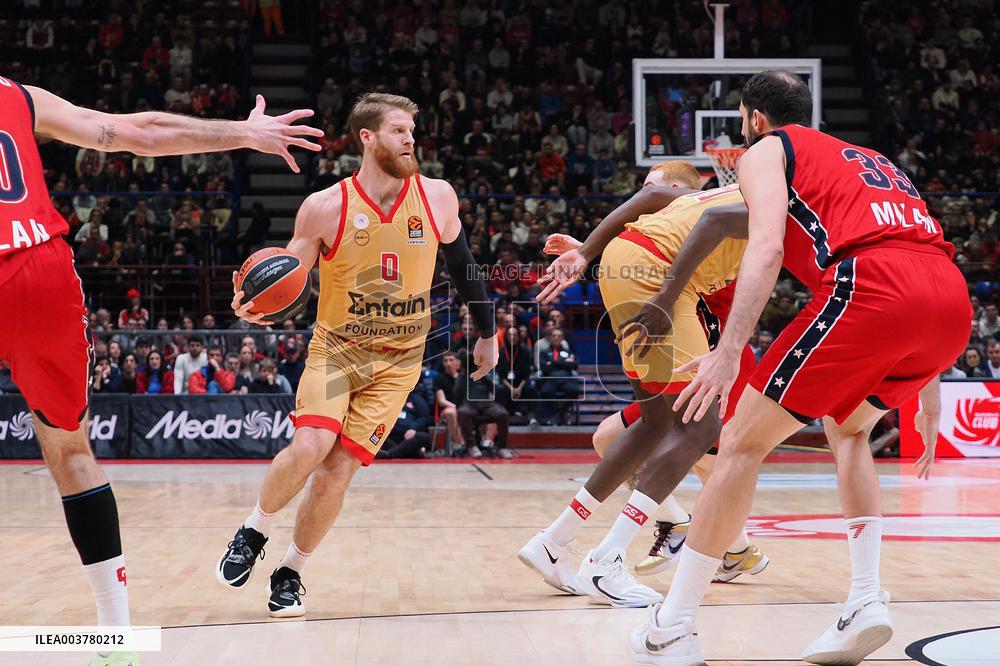 BASKET - Euroleague - EA7 Emporio Armani Milano vs Olympiacos Piraeus