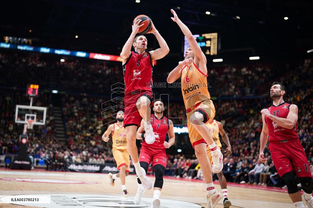 BASKET - Euroleague - EA7 Emporio Armani Milano vs Olympiacos Piraeus