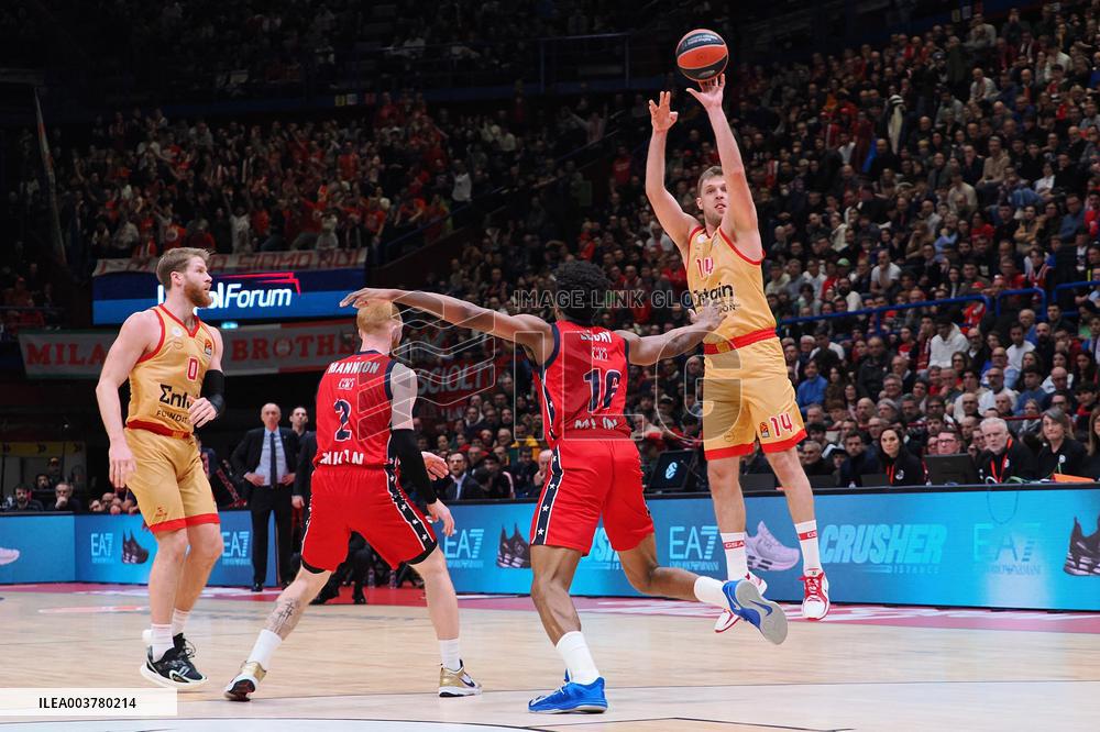 BASKET - Euroleague - EA7 Emporio Armani Milano vs Olympiacos Piraeus