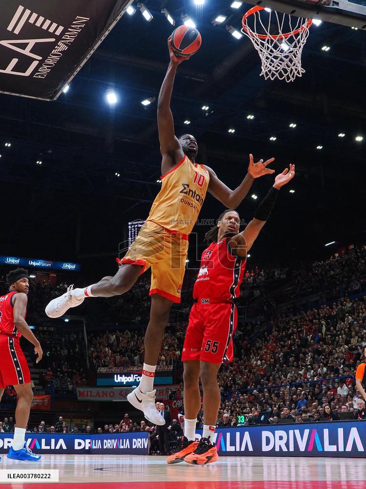 BASKET - Euroleague - EA7 Emporio Armani Milano vs Olympiacos Piraeus