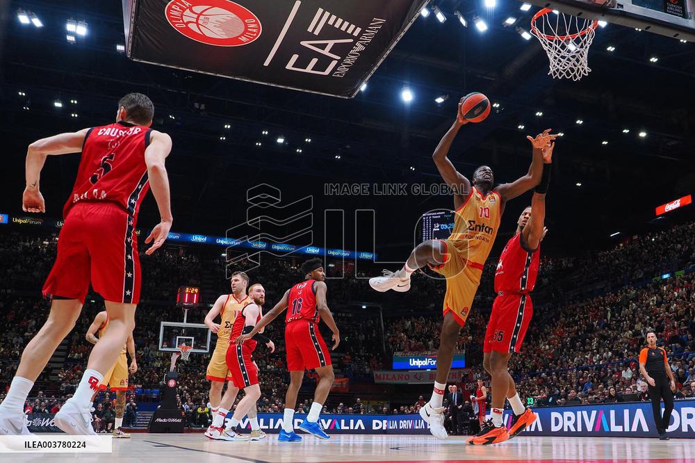 BASKET - Euroleague - EA7 Emporio Armani Milano vs Olympiacos Piraeus
