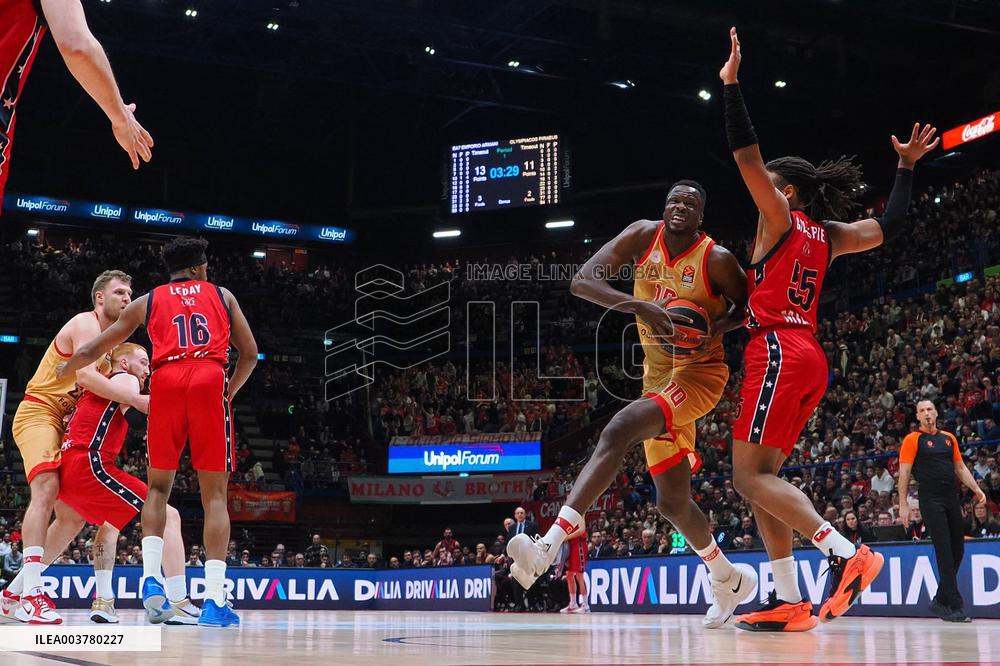 BASKET - Euroleague - EA7 Emporio Armani Milano vs Olympiacos Piraeus