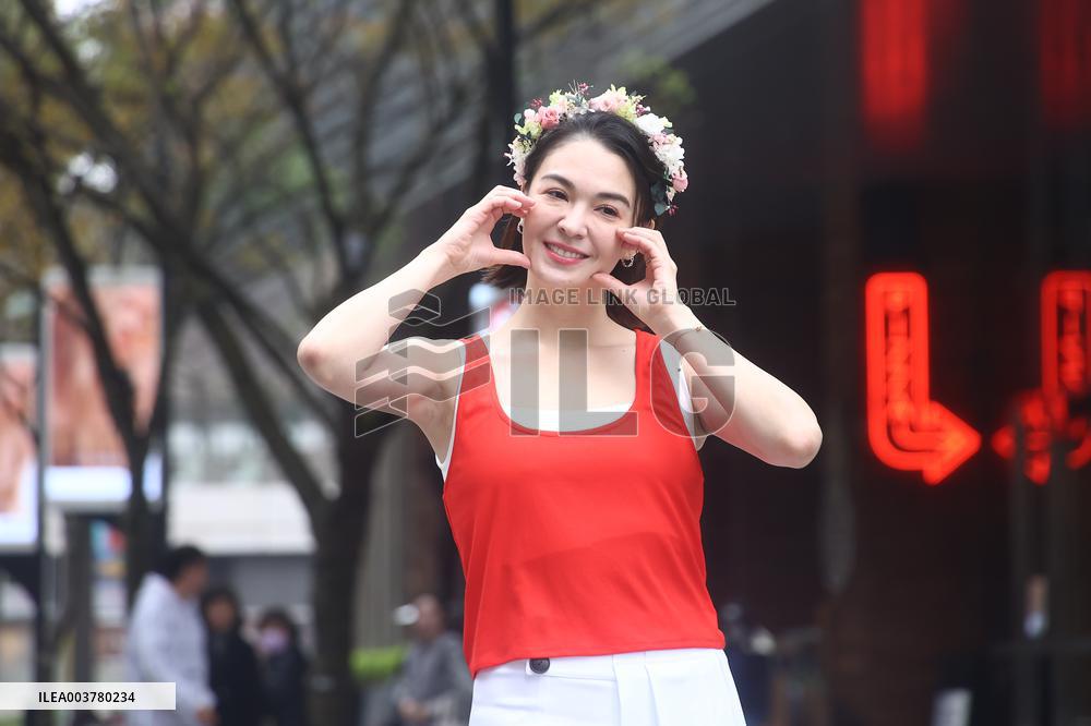 Taiwanese Actress Sandrine Pinna
