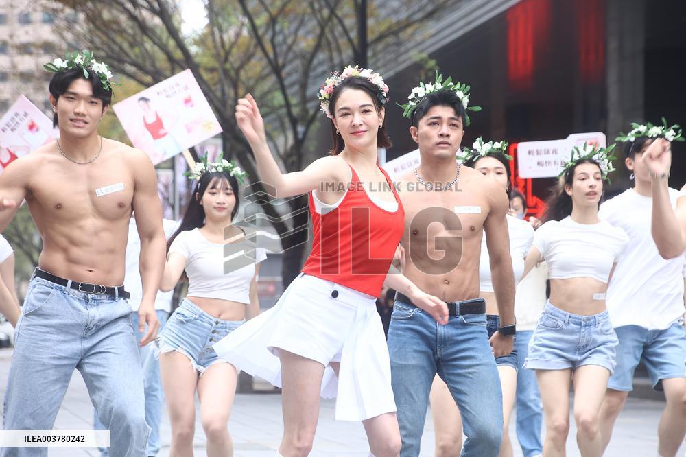 Taiwanese Actress Sandrine Pinna