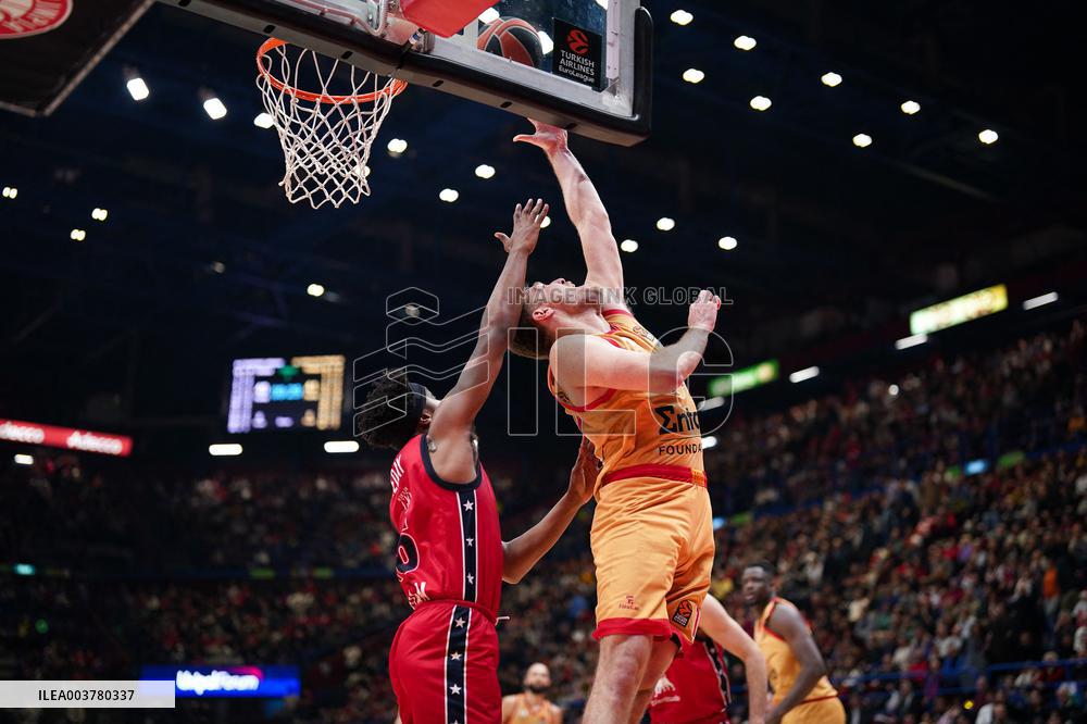 BASKET - Euroleague - EA7 Emporio Armani Milano vs Olympiacos Piraeus