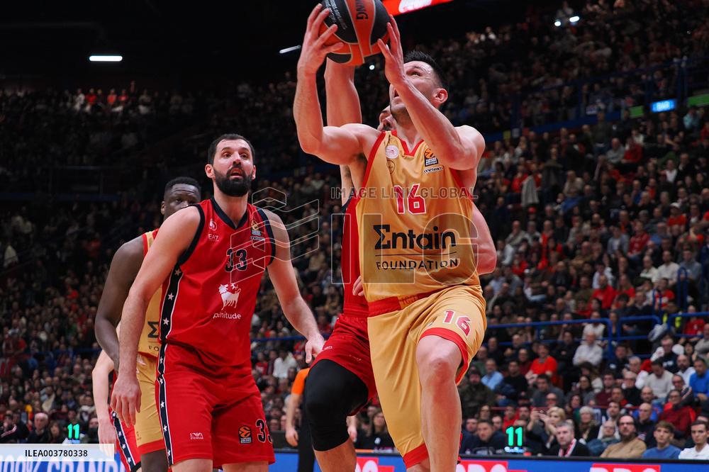 BASKET - Euroleague - EA7 Emporio Armani Milano vs Olympiacos Piraeus