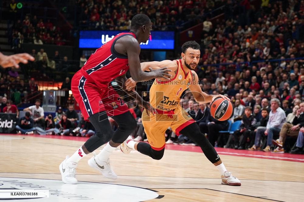 BASKET - Euroleague - EA7 Emporio Armani Milano vs Olympiacos Piraeus