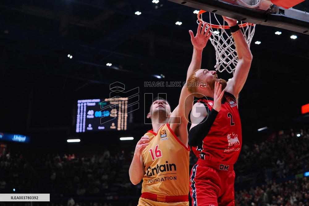 BASKET - Euroleague - EA7 Emporio Armani Milano vs Olympiacos Piraeus