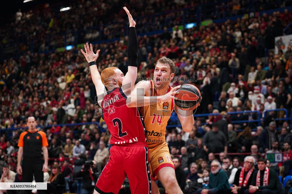 BASKET - Euroleague - EA7 Emporio Armani Milano vs Olympiacos Piraeus