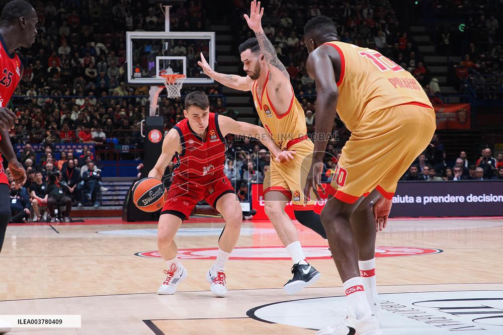 BASKET - Euroleague - EA7 Emporio Armani Milano vs Olympiacos Piraeus