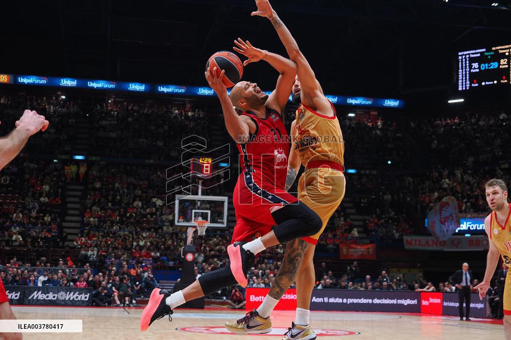 BASKET - Euroleague - EA7 Emporio Armani Milano vs Olympiacos Piraeus