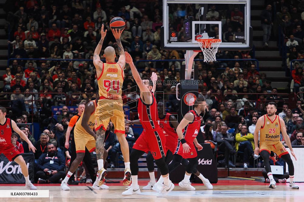 BASKET - Euroleague - EA7 Emporio Armani Milano vs Olympiacos Piraeus