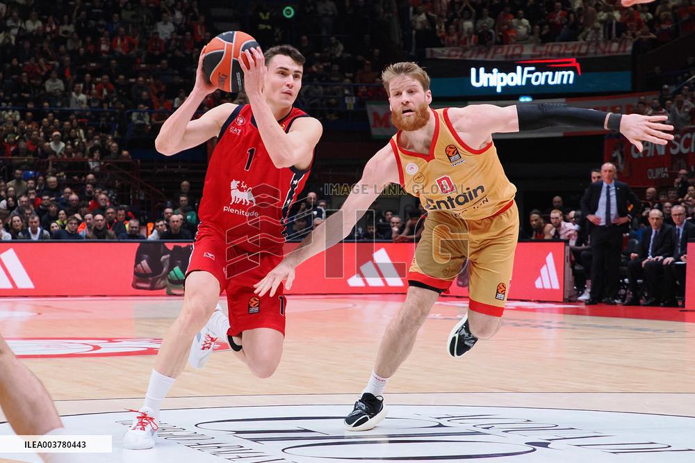 BASKET - Euroleague - EA7 Emporio Armani Milano vs Olympiacos Piraeus