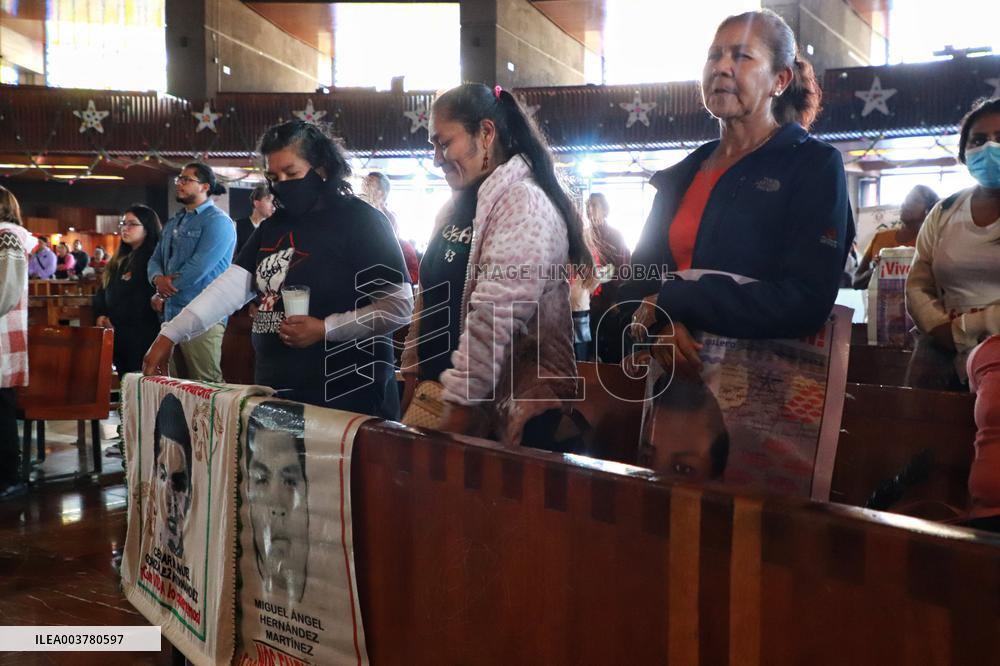 Relatives Of The 43 Missing Students Rally - Mexico City