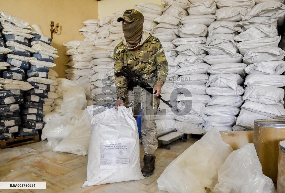 HouseTurned Captagon Factory Discovered - Syria