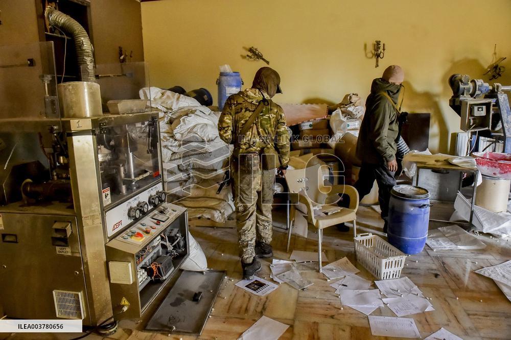 HouseTurned Captagon Factory Discovered - Syria