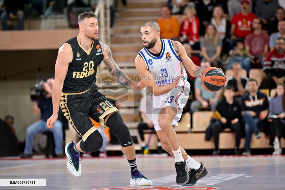 Euroleague - AS Monaco v Anadolu Efes Istanbul