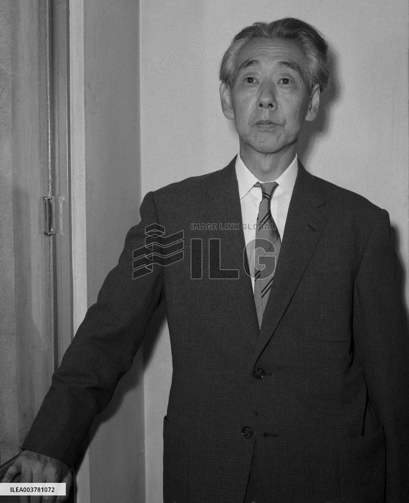 Japanese film director Mikio Naruse