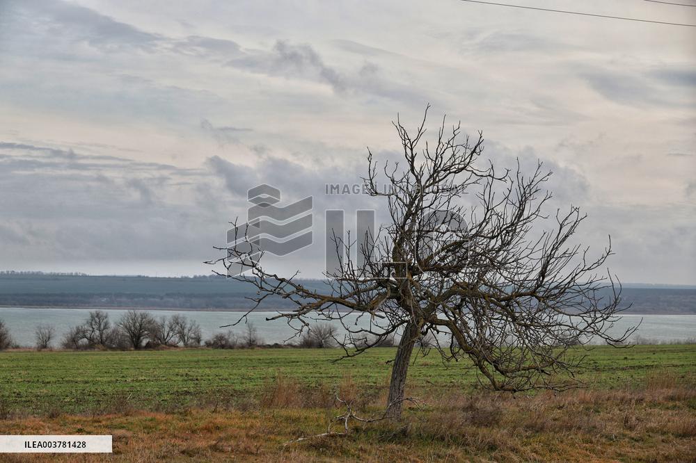Lake Yalpuh in Odesa region