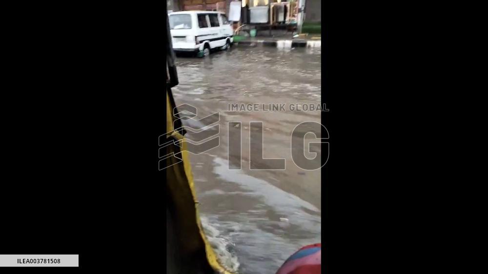 India: Heavy Rain Causes Waterlogging In Delhi