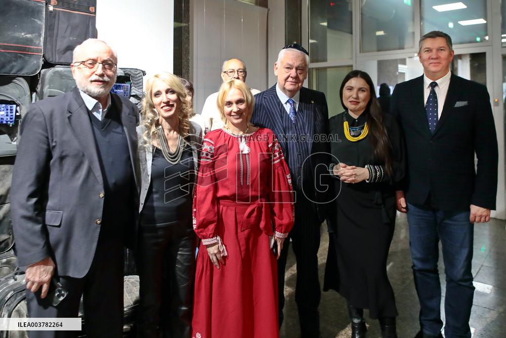 Hanukkah celebration in Kyiv