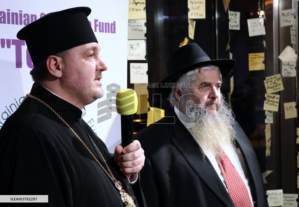 Hanukkah celebration in Kyiv