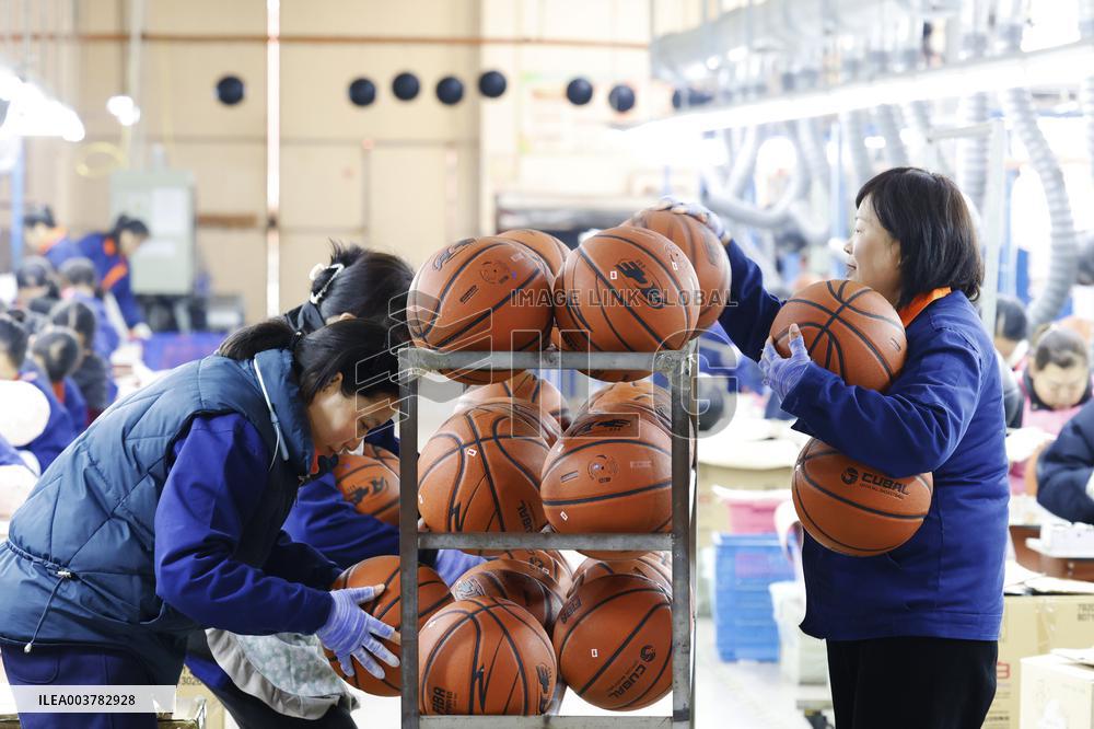 China Basketball Manufacturing Industry