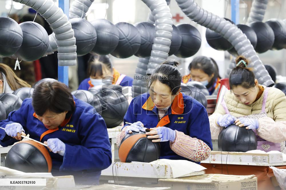 China Basketball Manufacturing Industry